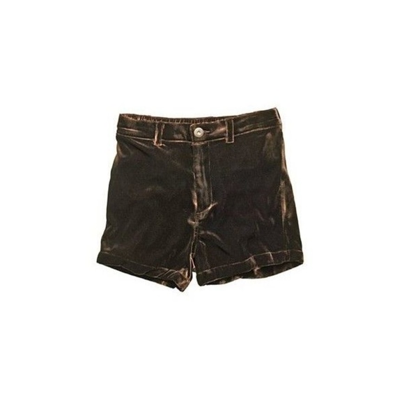 Alexa Chung for Madewell Velvet Billie Shorts - Picture 2 of 3